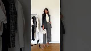 Transitional WorkWear Haul 🖤 Office outfit video live on my channel now 🫶🏼 work wear outfit ideas