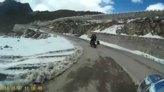 Beautiful sikkim Ride to nathula pass indochina border on Royal Enfield sjcam sj4000