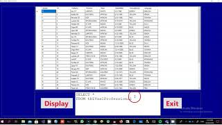 SQL SELECT STATEMENT