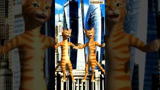 AI CAT DANCE FUNNY MOMENTS #ai #aiart #dance #cat