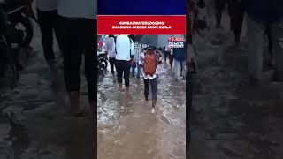 Mumbai Rains: Extreme Waterlogging Outside Kurla Railway Station #shorts