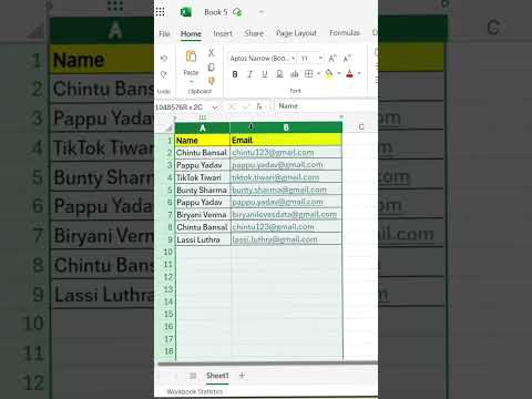 How to Remove Duplicates in Excel | Data Cleaning Trick for Beginners (2025)  #excel #shorts