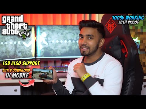 GTA V on mobile || how to play gta v in mobile || Download GTA V in mobile || how to play real gta 5