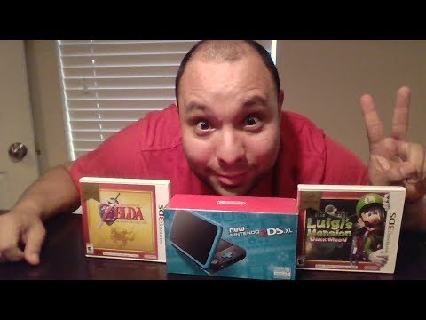 New Nintendo 2ds XL unboxing !!!!!!!!!!!!!