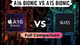 Apple A16 Bionic vs A15 Bionic Chip full comparison, A16vA15 | AnTuTu Score,GEEKBENCH Performance 🔥🔥