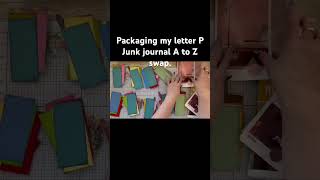 Letter P is for paint. #junkjournalideas #junkjournaling #papercrafts