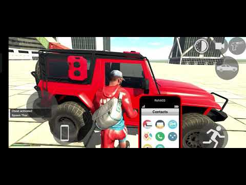 stunt in Indian bike driving 3d with thar #indianbikedriving3d #gaming #thar #viralvideo #facts #gta