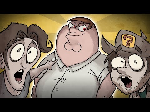 JERMA saves VINNY from PETER GRIFFIN! - Vinesauce Animated