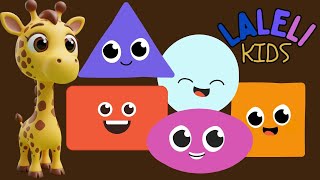 "Shapes for Kids - Learn Basic Shapes with Fun Animation" -  Laleli Kids! 🌈