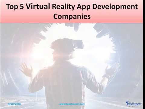 Top 5 Virtual Reality App Development Company