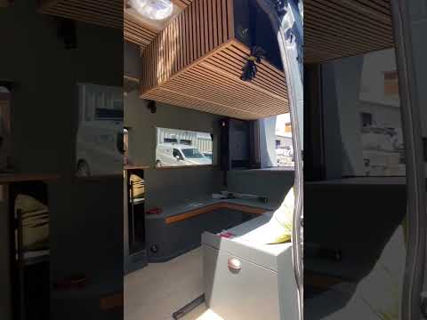 Ducato L3H3 with electric bed !soon completed.#vanlife #camper#woodworking #liftupbed#vanconversion