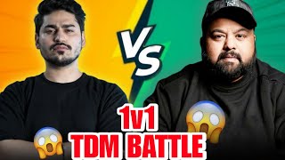 First Time Joker Vs Goldy Bhai 1v1 Intense *TDM BATTLE*😱
