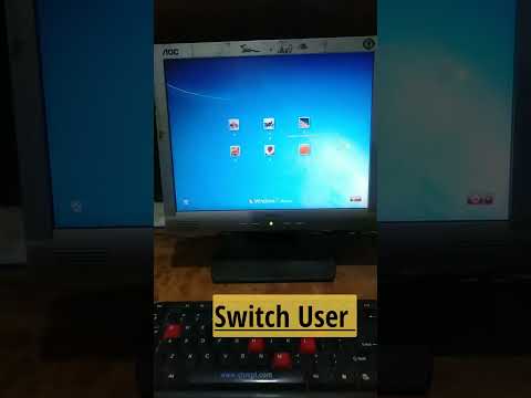 How to Switch User without even Logout from Window #short #shorttrick #sortindai #reels #reelindia