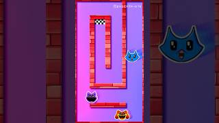 🏁Who’s the Fastest? Rude Fox, Catnap & Dogday’s High-Speed Challenge! #shorts