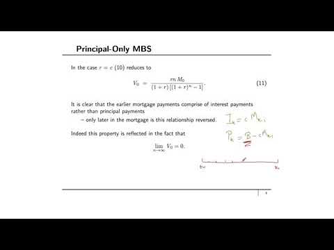 Financial Engineering: principal-Only & Interest-Only MBS