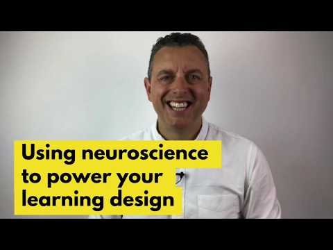 Using Neuroscience to power your learning design