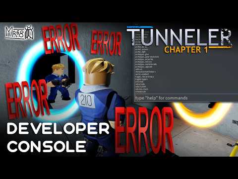 How to get Developer Console in Tunneler Chapter 1 (PC ONLY) // Roblox