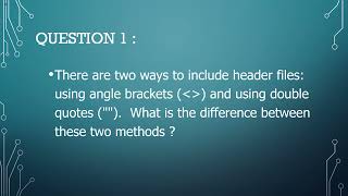 C Interview questions   1