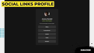 Social Links Profile - Next.js | Tailwind | Vite.js