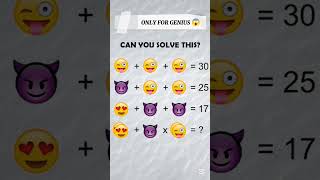 Test Your IQ Level | Genius Math Brain Teaser Challenge 🔥 | #Shorts#trending #youtubeshorts