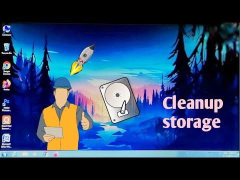 How to cleanup computer storage.