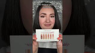 SIZES OF FREE SAMPLES 😅💀🤷🏻‍♀️