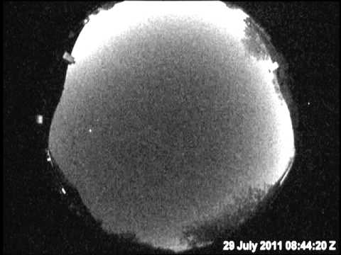 Meteor over Oklahoma 29 July - With radar audio