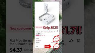 Affordable Power Strip Deal: A Bargain Find#PowerStripDeal #AffordableTech