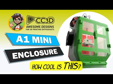 CC3D Projects - A1 Mini Enclosure: The All-in-One Wonder!