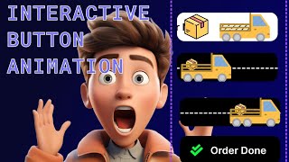 How to create an interactive button animation in figma | figma tutorial for beginner