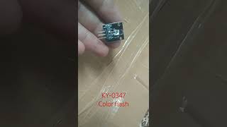 Color Flash sensor #eceengineering #electronic #eceprojects #electricalengineering #led #engineering