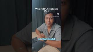 Confessions of IIMA students
