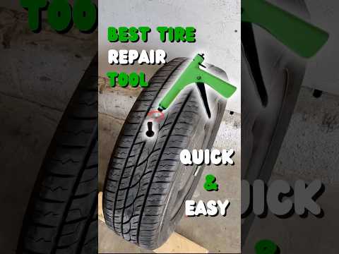 Best Tire Repair Tool #grandpitstop #tireplug #tirepatch #tirepatch #mushroomplug#
