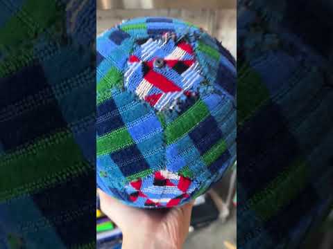 A Ball Created From Recycled London Underground Seats (For Francis Bourgeois)
