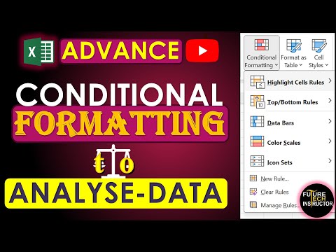 Advance Conditional Formatting in excel | Conditional Formatting Se Data Analyze Kaise karen
