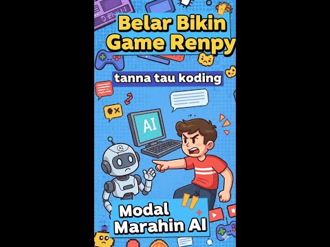 Making a Visual Novel by Bullying AI (No Coding Skills!)#Shorts #Renpy #Gamedev