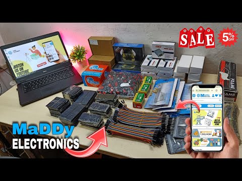 Cheapest Electronics Components Online In India | Maddy Electronics Components Unboxing