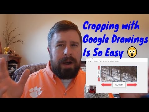Easily Crop and Resize Images with Google Drawing | Don't cut off heads, warp or have grainy images