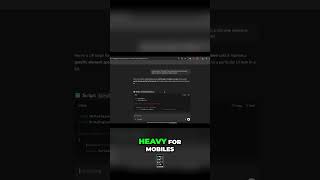 ChatGPT UI Panel  Mobile Optimization Secrets Revealed! #gamedev #gamedeveloper #aidevelopment