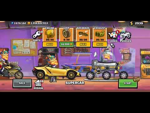 HILL CLIMB RACING 2 ADVENTURE STAR INCREASING 🌟 🤩