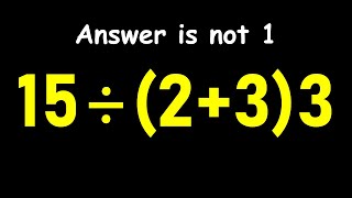 This Simple Math Mistake Fools Everyone!