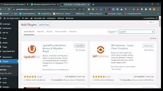 How to backup WordPress site | backup in WordPress