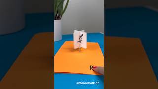 DIY “Running skeleton” interactive card. Easy and fun paper electronics project for beginners.