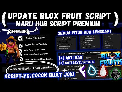 [ UPDATE ] SCRIPT BLOX FRUIT PREMIUM | AUTO RACE V4 | FITUR LENGKAP! | ANTI RESET LEVEL | ANTI BAN