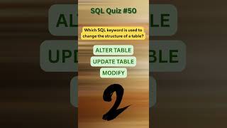SQL Tutorial for Beginners 50