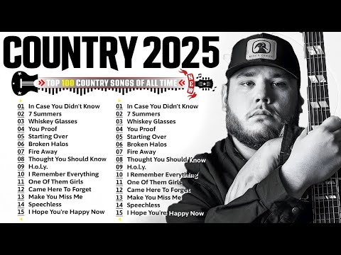 Top Country Music 2025: Tim McGraw, Luke Combs, Blake Shelton, Chris Stapleton, Morgan Wallen,