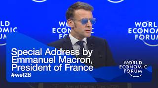 Special Address by Emmanuel Macron, President of France
