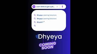 Dhyeya coming soon