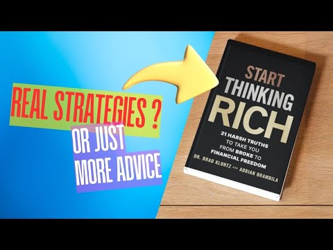 My review of the book "Start Thinking Rich"  by Brad Klontz (Author), Adrian Brambila (Author)