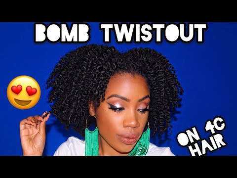 How to: Achieve the Perfect Twistout on 4c Natural Hair